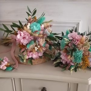 Ramo de novia preservado